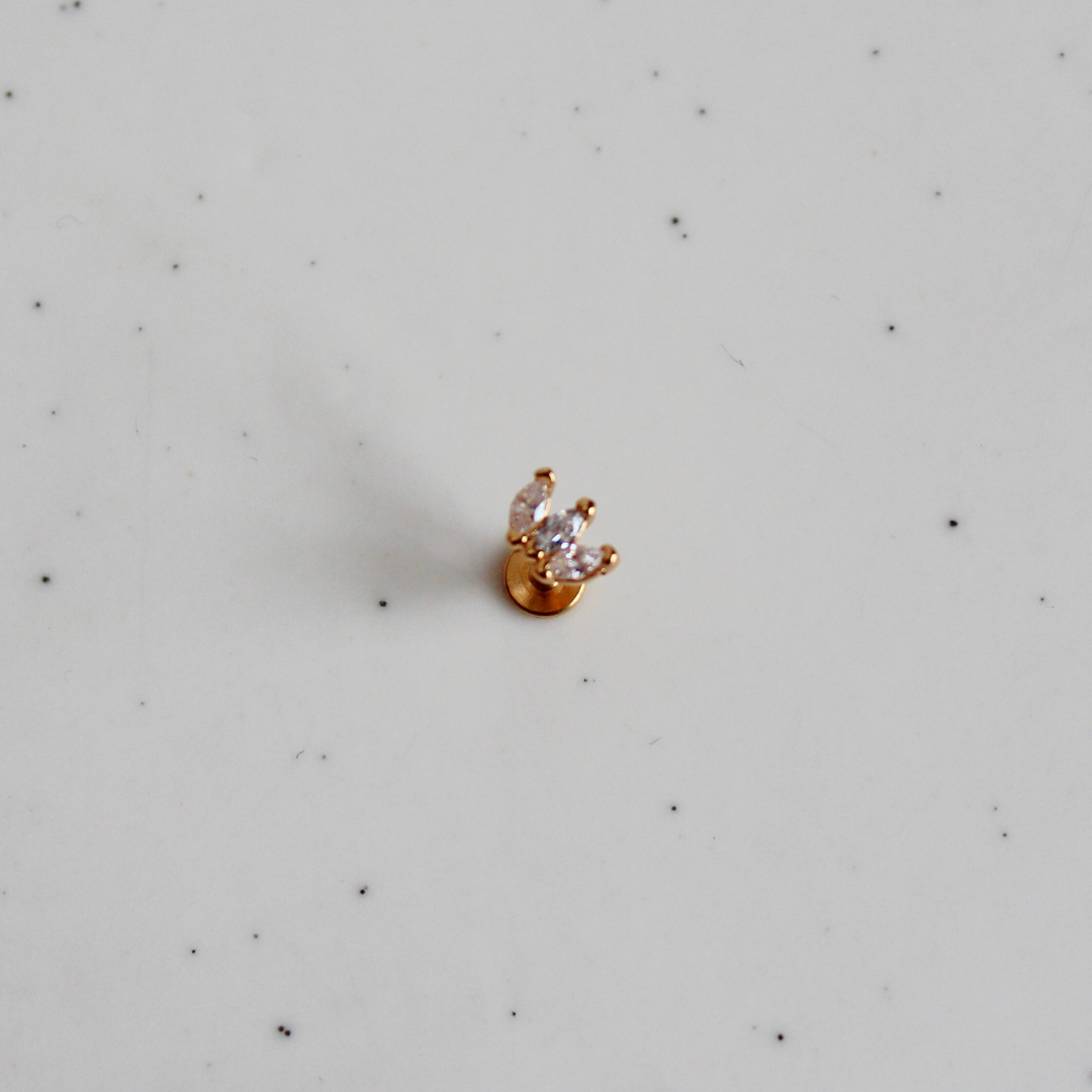 Crown Flatback Stud