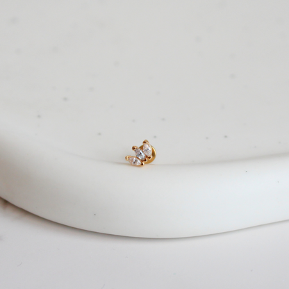 Crown Flatback Stud