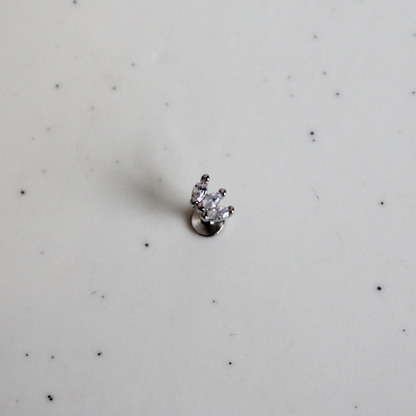 Crown Flatback Stud