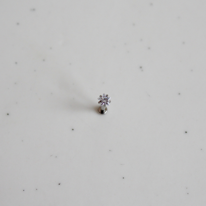 Star Jewel Flatback Stud (Screwback)