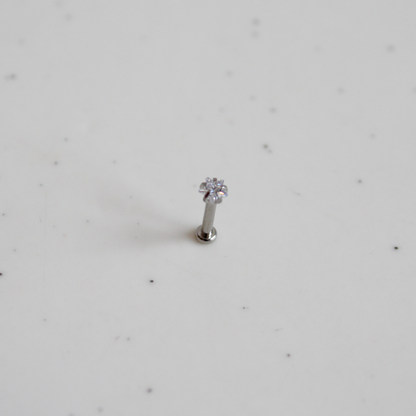 Star Jewel Flatback Stud (Screwback)