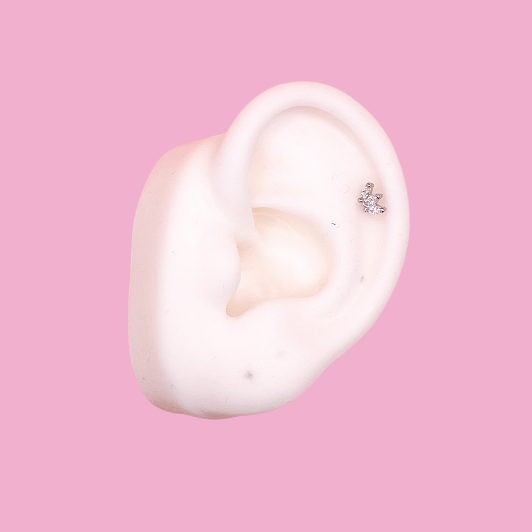 Crown Flatback Stud