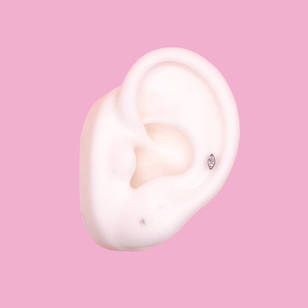 Marquise Flatback Stud